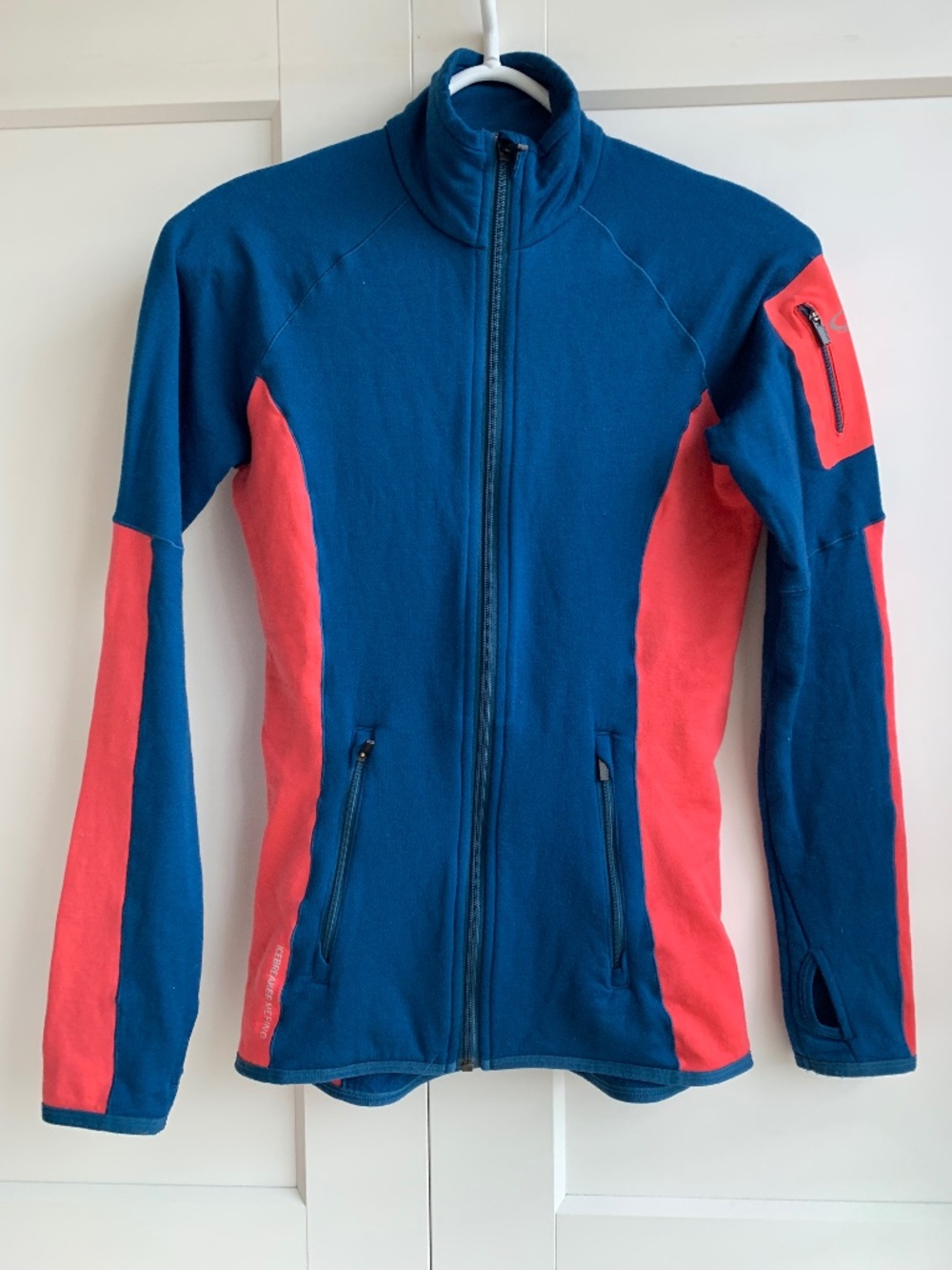 Icebreaker GT Merino Wool Full ZIP Sweater Size XS